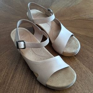 Dansko Tan Tasha Sandals, size 36